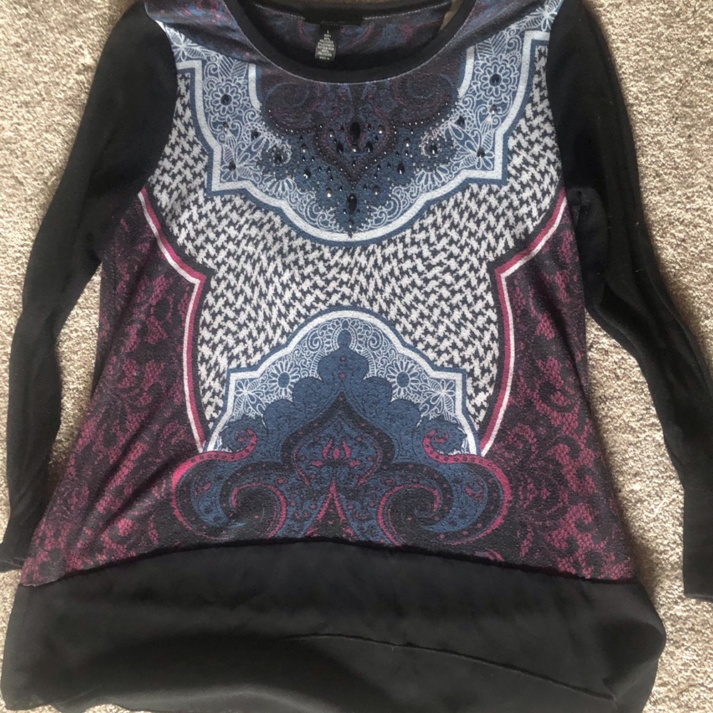 Style & Co women’s large long sleeve tunic